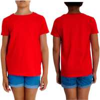Tricou roșu, fetiță, 9-10 ani, 134-140 cm