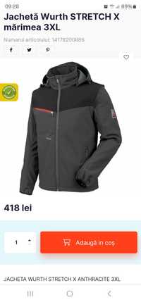 Geaca softshell 2/ 1 Wurth Modyf  !!! M