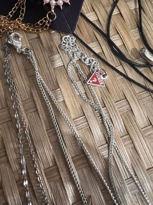 Set bijuterii lanț guess și unele de argint