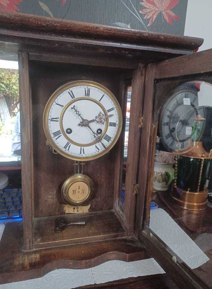 Ceas vintage cu pendula Junghans 1900