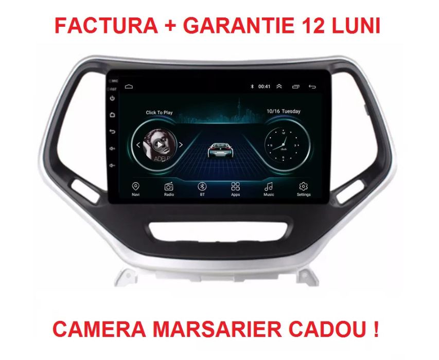 Navigatie Jeep Grand Cherokee ( 2014 + ) Garantie Camera Marsarier