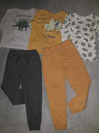 Lot bluze, pantaloni trening baiat, mar.110/116