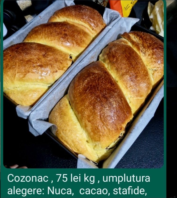 Cozonaci si dulciuri de casa