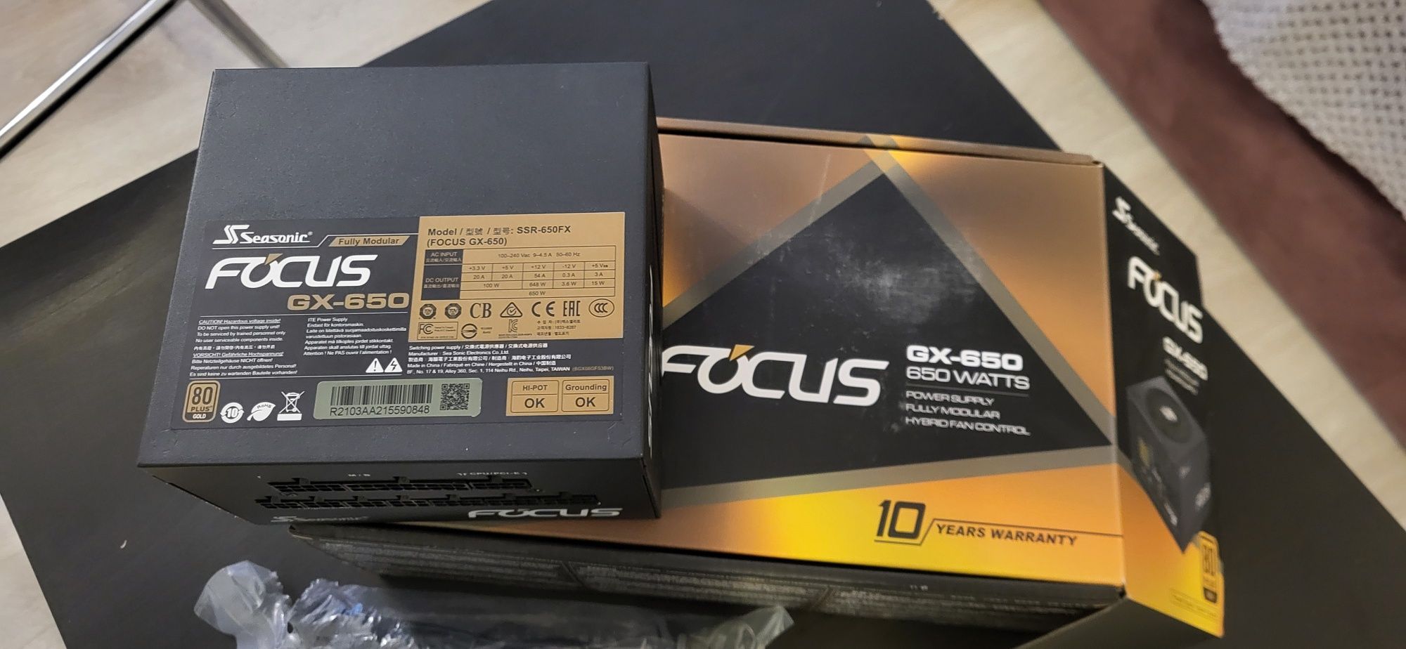 Sursa PC Seasonic Focus GX 650W Gold