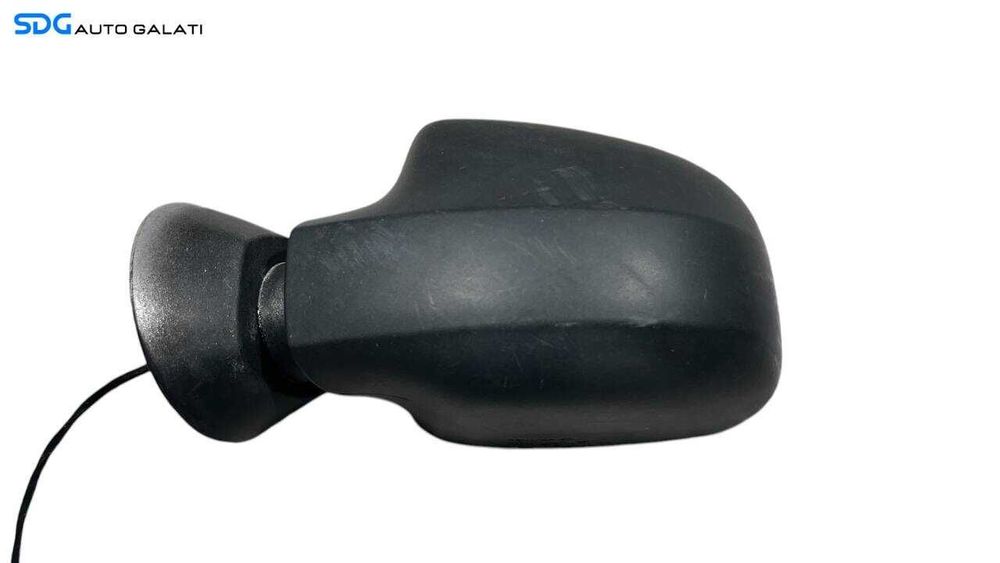 Oglinda Stanga Electrica Dacia Logan 1 Facelift 2008 - 2012 Culoare Negru Mat Cod 8200497488 [L5980]
