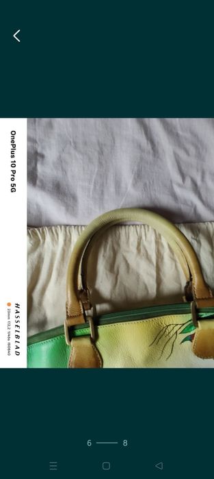Vând geanta piele natural brand Niarvi