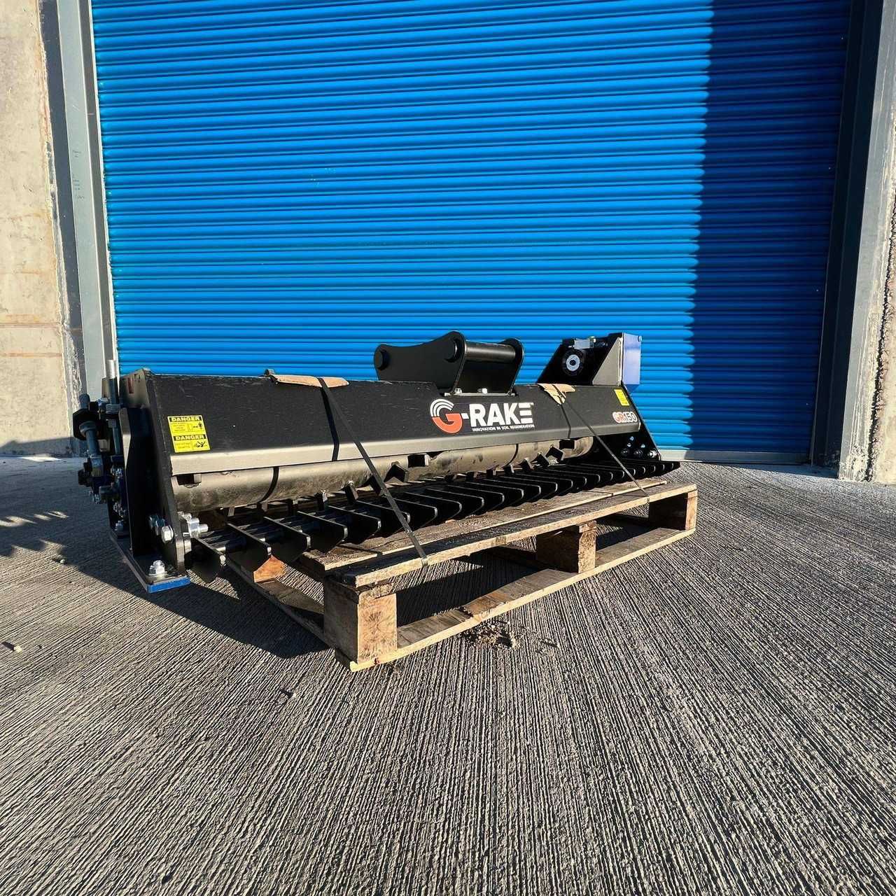 Grapa Grebla Rotativa Sortare Separare Teren Sol GR150 Caterpillar
