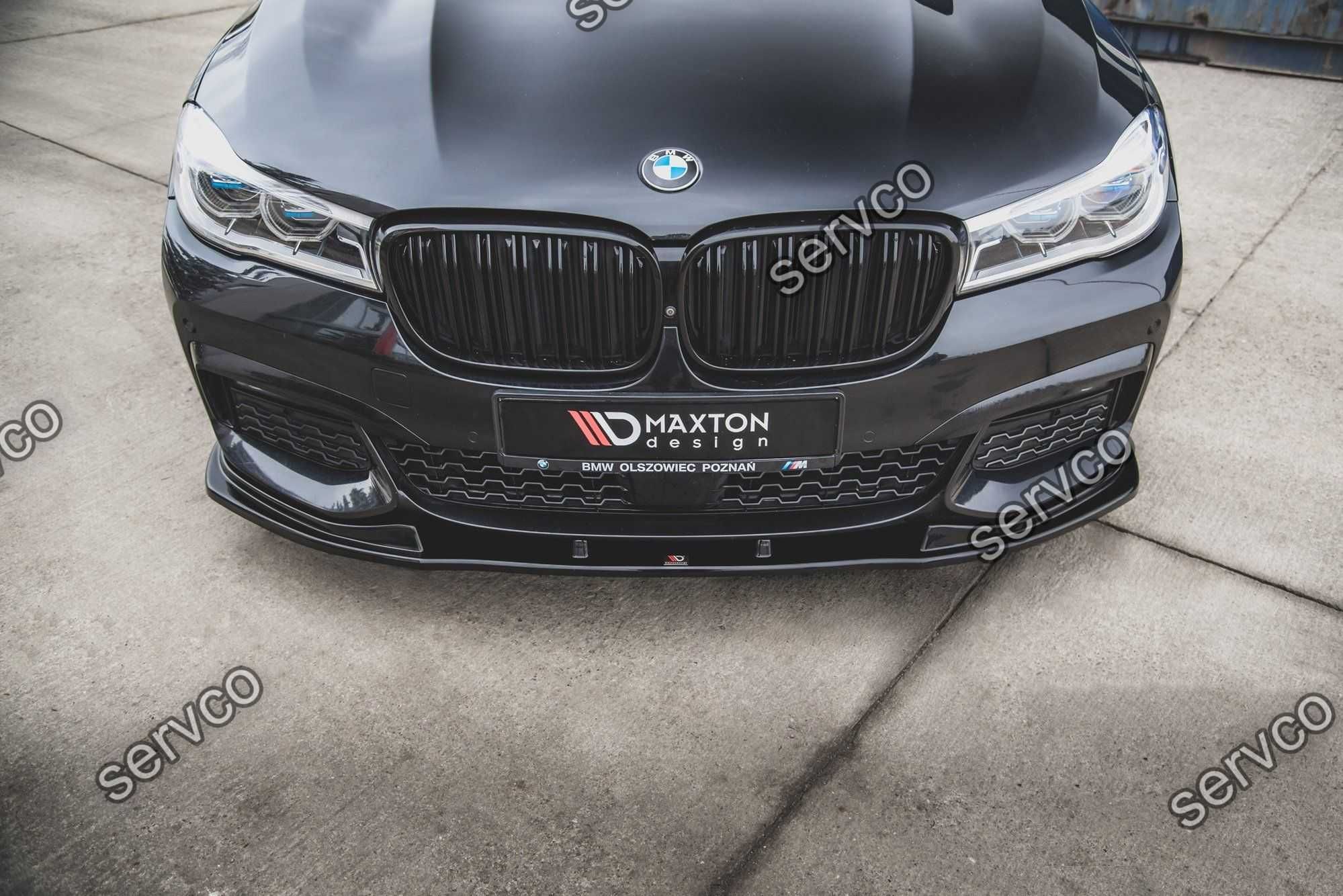 Prelungire bara fata Bmw Seria 7 G11 M-Pack 2015-2018 v2 Maxton Design