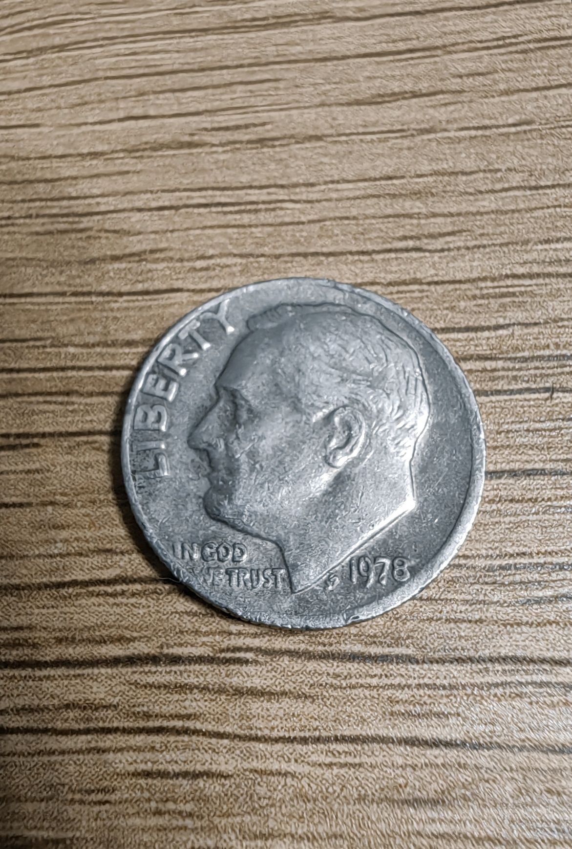 Американска монета One Dime 1978 сребърна