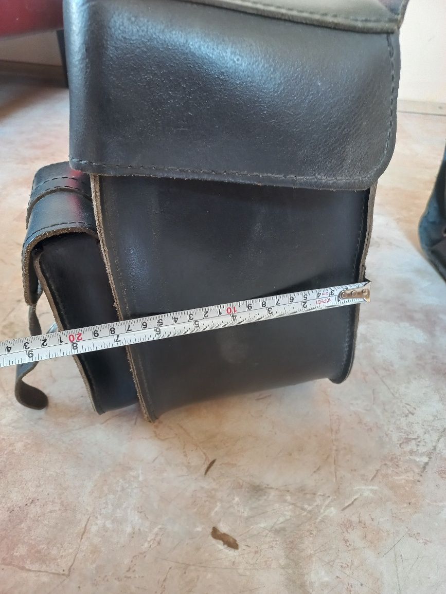 Yamaha XVS650 DragStar V-Star Кожени Дисаги HELD