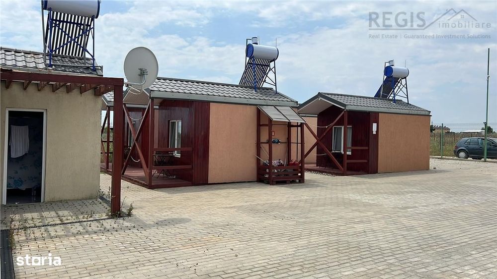 Afacere la cheie camping pe un teren de 1000 mp