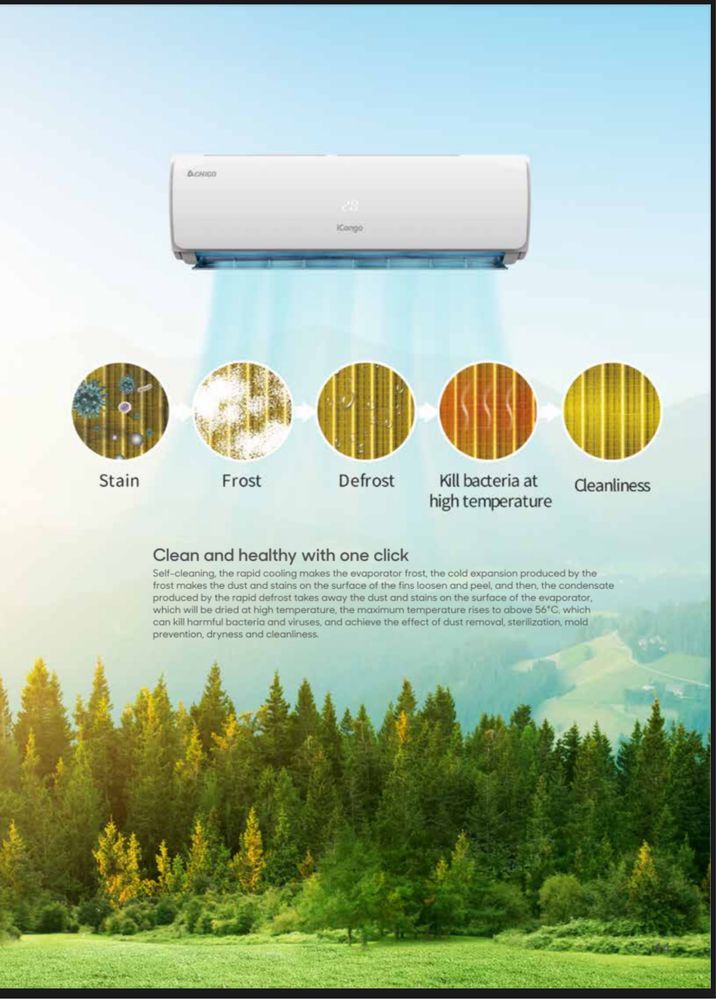 Кондиционер CHIGO 12/169 ANGEL FULL DC INVERTER Оргинал