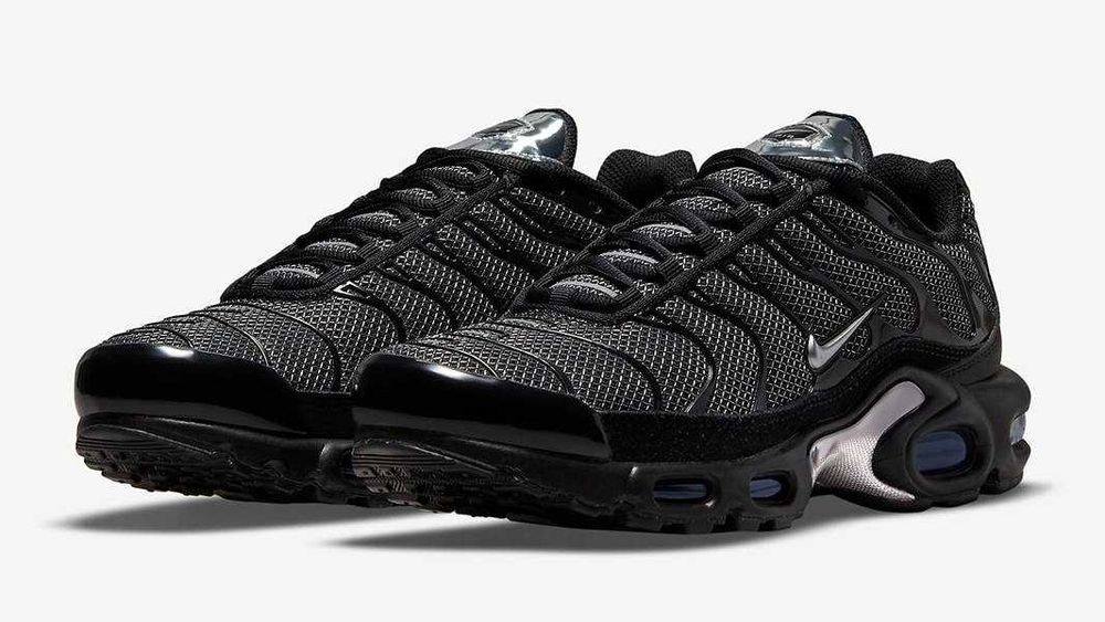 Nike TN Air Max Plus Black Silver Edition / Outlet