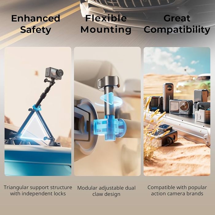 Риг за камера. Go pro. insta 360. osmo. ace pro. камера