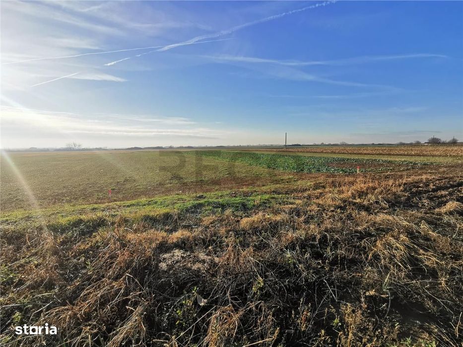 Teren intravilan in Bors cu front la 2 strazi.