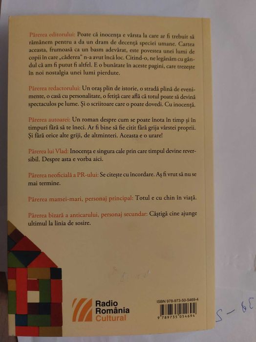 Carte Inocentii noua