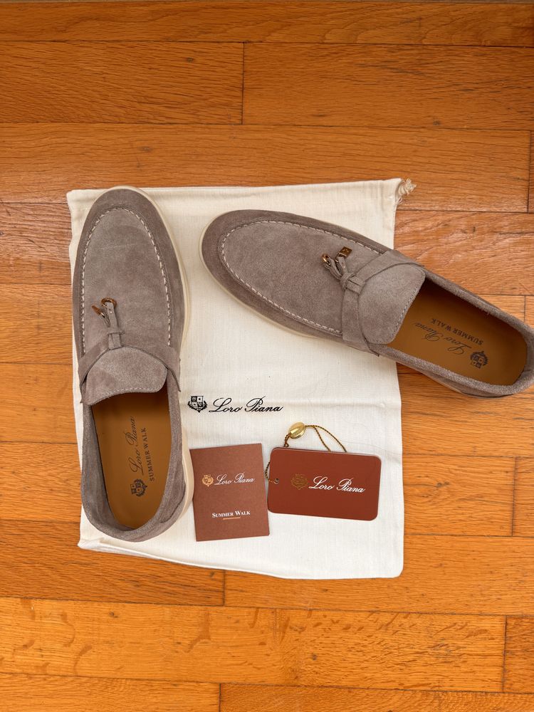 Loro Piana summer walks Лоро Пиана мокасини