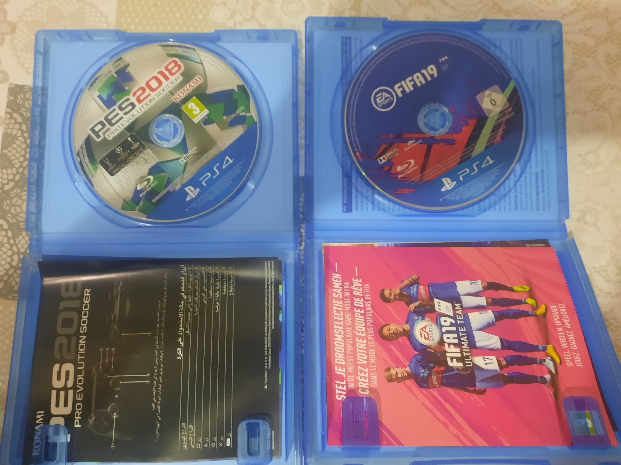 ps4 pes 2018 Fifa 19