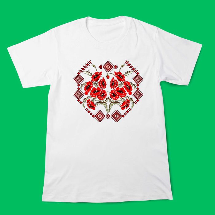 Тениска с шевица , шевици народни мотиви , тениски