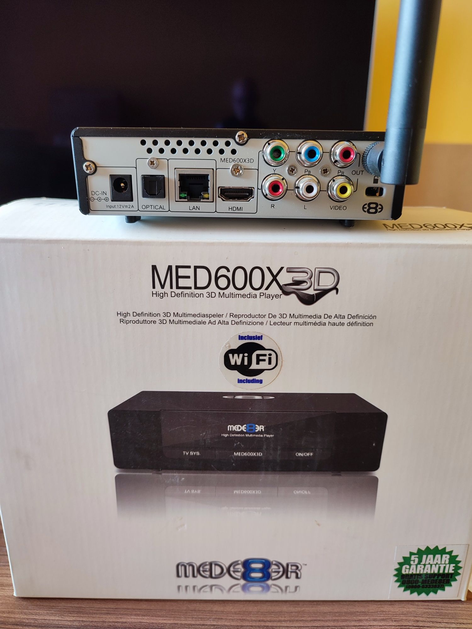 Медиа плеър Mede8er MED600X3D