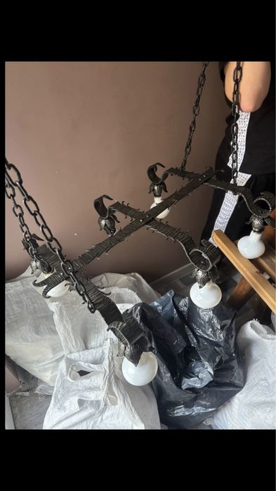 Полилея 6 лампов (напр. ковано желязо)