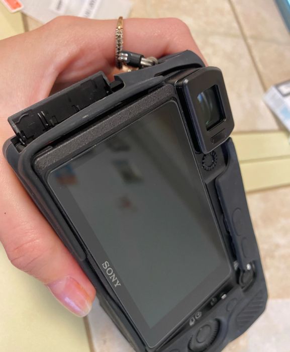 Folie protectie Sticla SONY ALPHA a6000, a6100 a6300 a6400 a6500 a6600