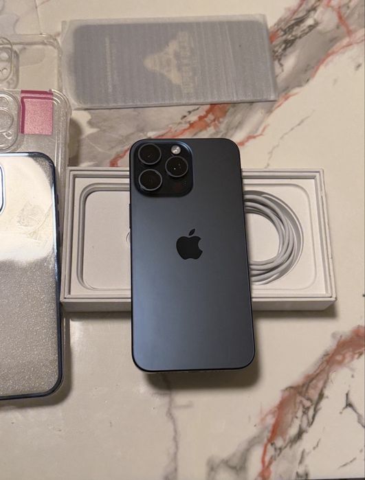 Iphone 15 Pro Max 256GB Blue Titanium Liber de Retea