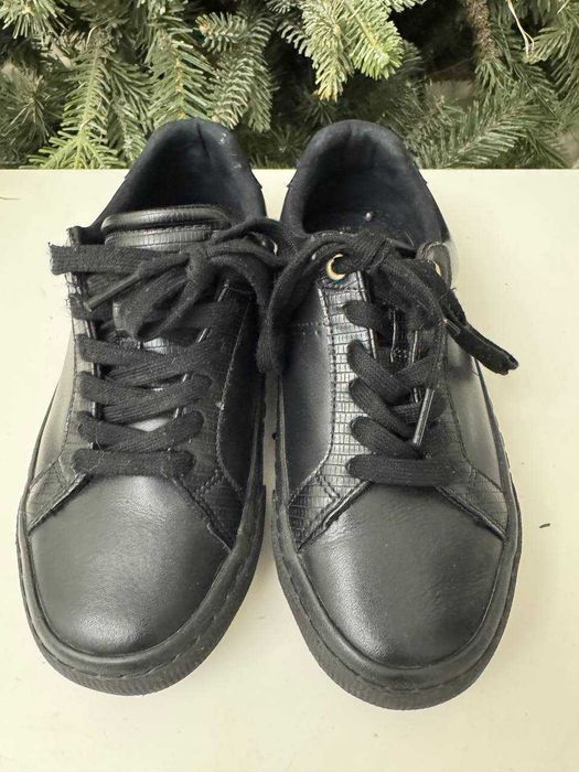 Кожаные лакированные туфли /лоферы /кеды NEXT, размер 37