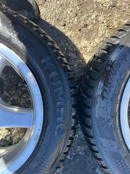 зимни гуми с лети джанти 175/65 R14 (14 цола)