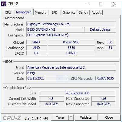 Дънна платка GIGABYTE B550 GAMING X V2, сокет АМ4