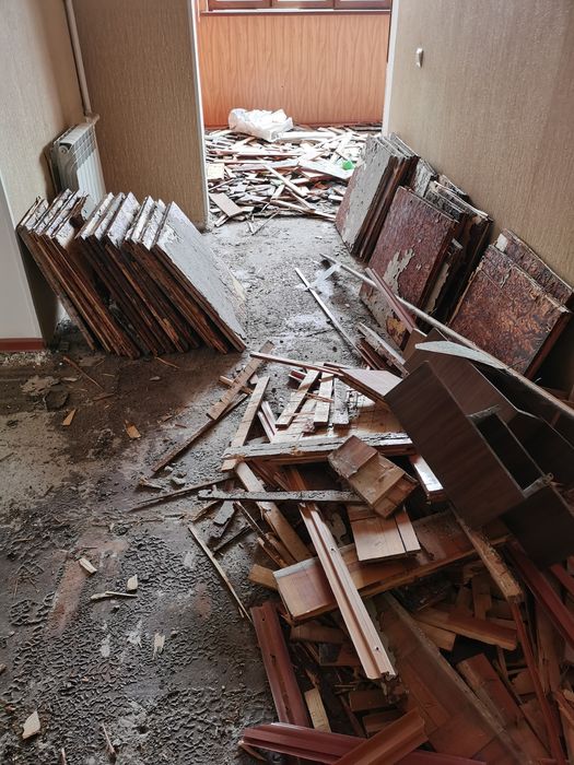 Демонтаж пола. Пол бузиш хизмати !!!