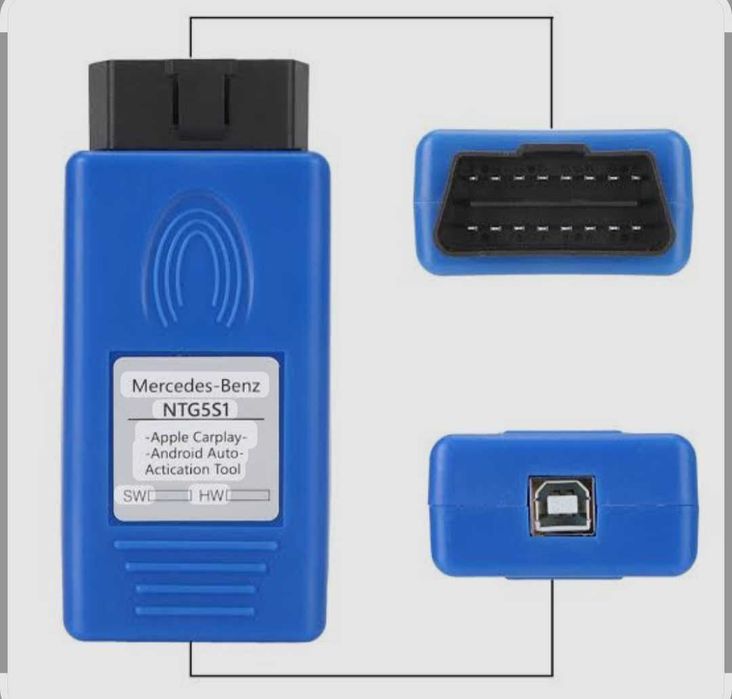 OBD инструмент за активиране за Mercedes-Benz NTG5S1