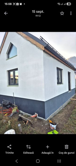 Teren de 1180 mp cu anexa  in Cristian