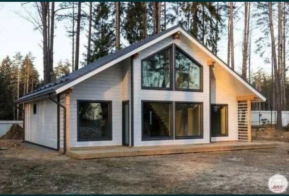 Vand case pe structura metalica si cabane