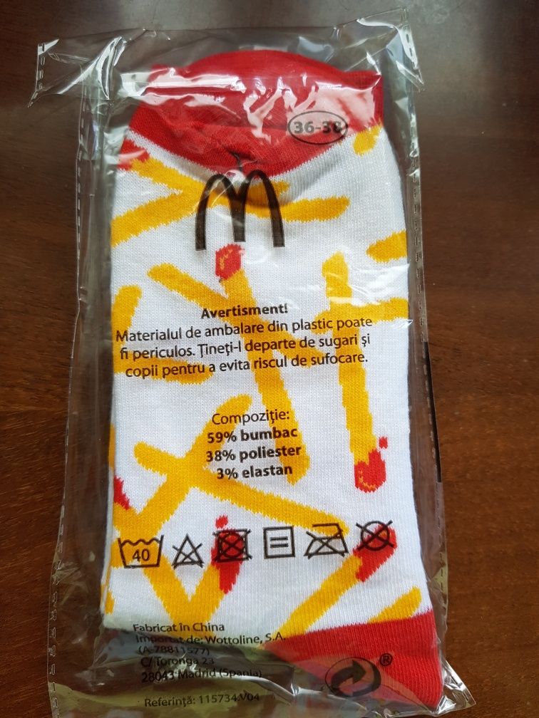 Șosete MC Donald femei ediție limitată 2025