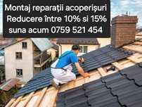 Montaj Acoperiș Bilka Lindab/Reparații acoperișuri