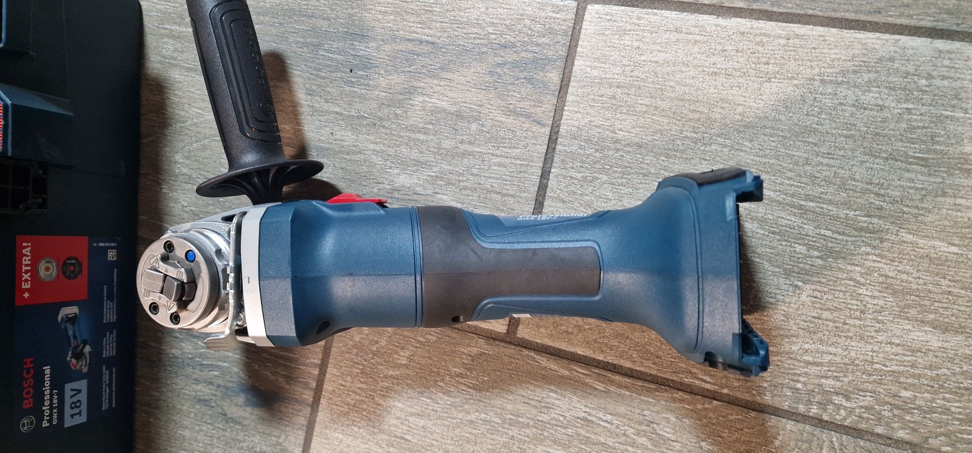 ъглошлайф bosch gwx 18v -7  X-LOCK