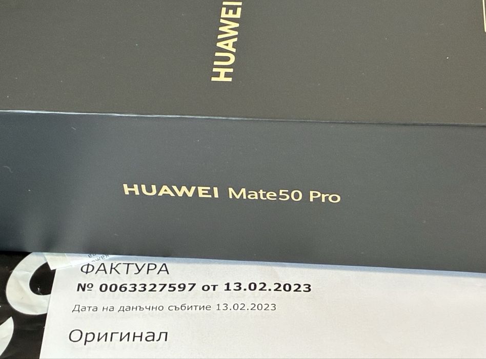 256GB Huawei Mate 50 Pro Vivacom Гаранция до 2025 г. Silver