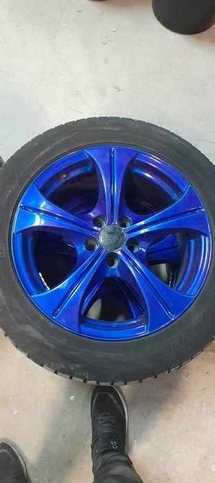 Jante 5x100 r16 candy blue