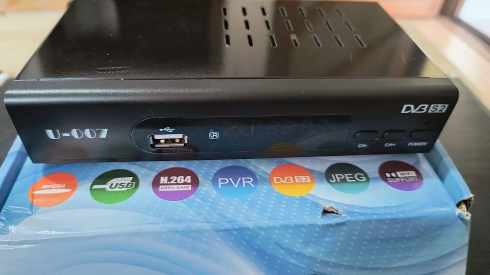 Decodor satelit U-007, dvb-s2 cu emulator