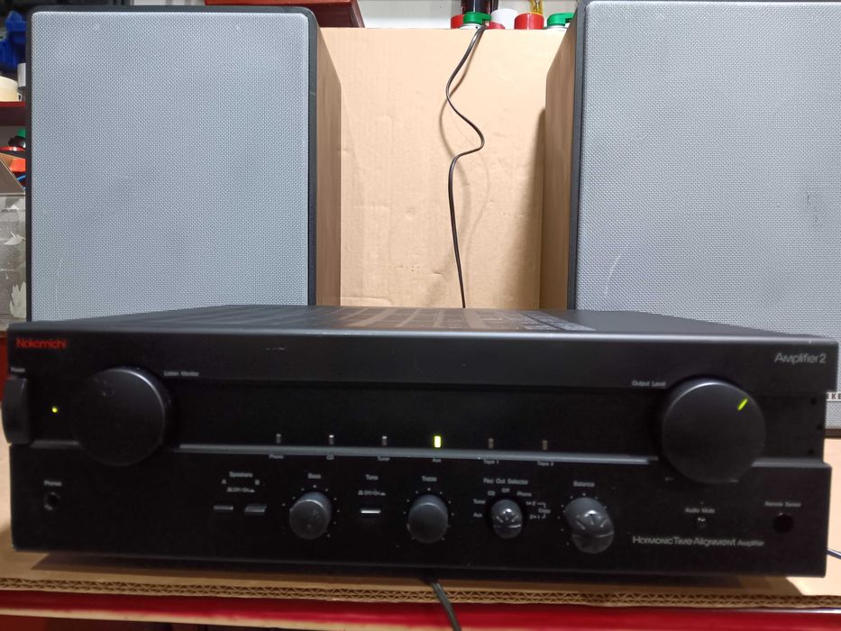 Amplificator Nakamichi 2, tuner cu amplificare, boxe