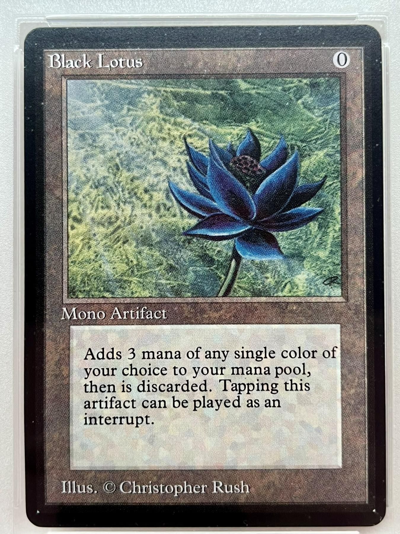 1993 Magic Gathering Beta Black Lotus