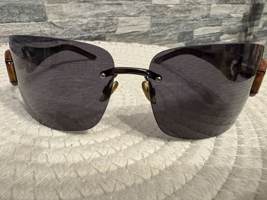 Ochelari Gucci Bamboo Brown GG28o1/S Square Sunglasses