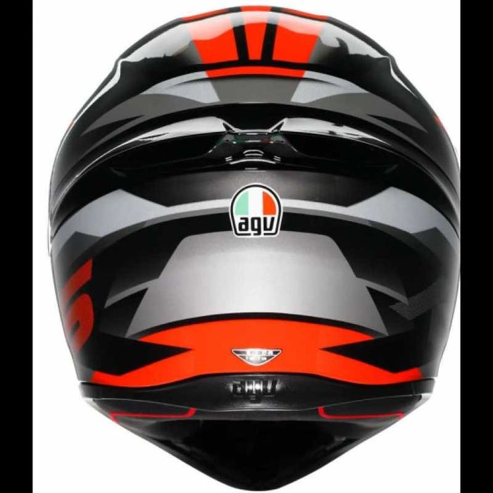 КАСКА AGV K1 S Fastlap Black/Grey/Red Размери: S,L,XL