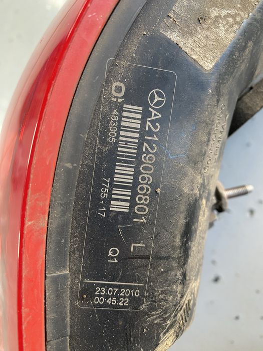 Stop / stopuri led stanga / dreapta Mercedes w212 2010 berlina