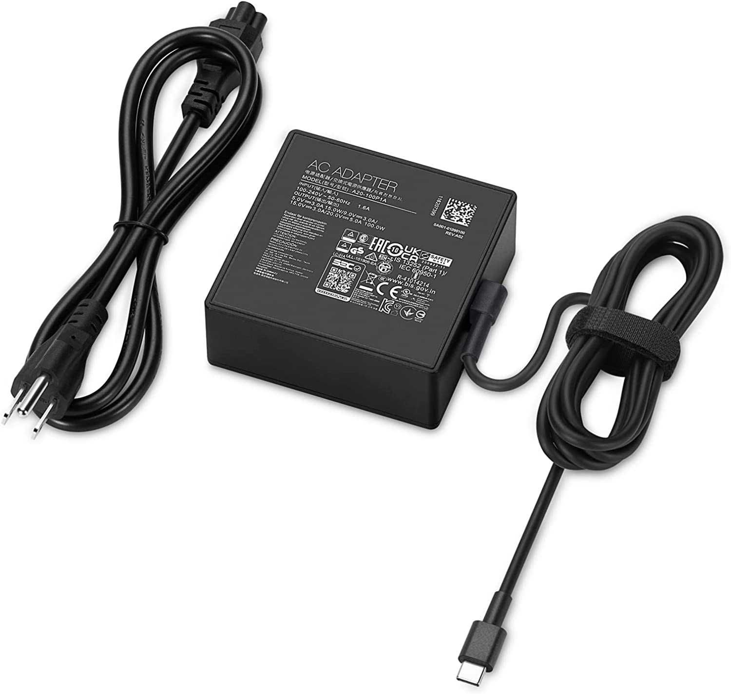 Блок питания для ноутбука ASUS A20-100P1A (ADAPTER 100W PD 3P(TYPE C))