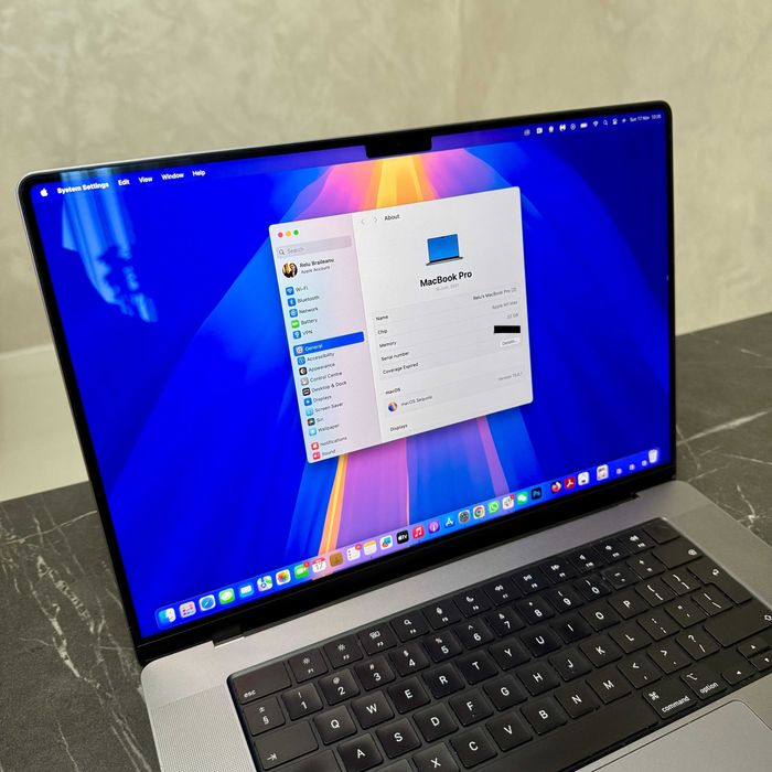 Macbook PRO 16 M1 Max - 32 GB Ram - 1 TB SSD
