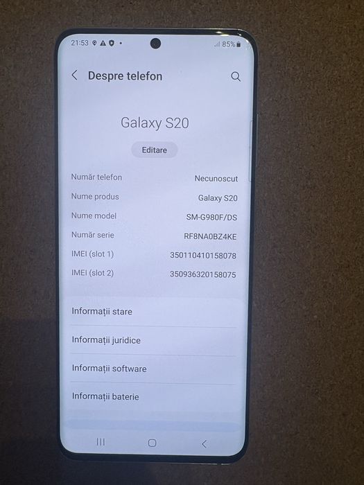 Samsung Galaxy S20 128 Gb ID-XXL4874
