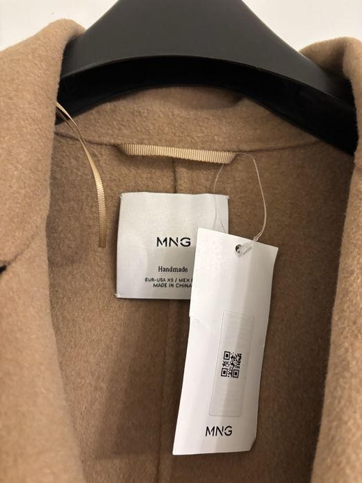 Palton lana Mango NOU