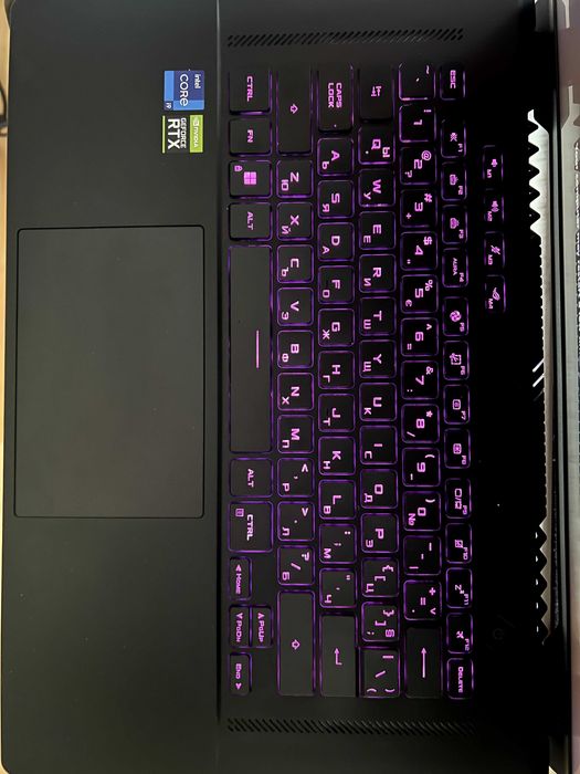 Геймърски Лаптоп i9, RTX 3060, 16GB RAM, 1TB m.2 ASUS ROG Zephyrus M16